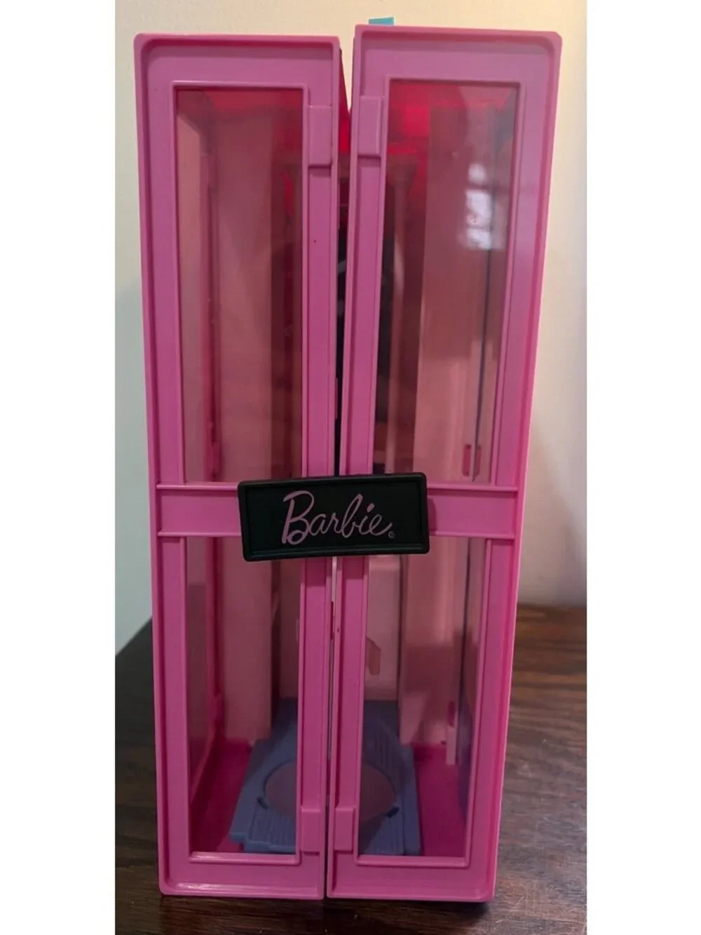Barbie Pink Folding Dream Closet Case Hanger Mirror Mattel 2019 Toy Playset